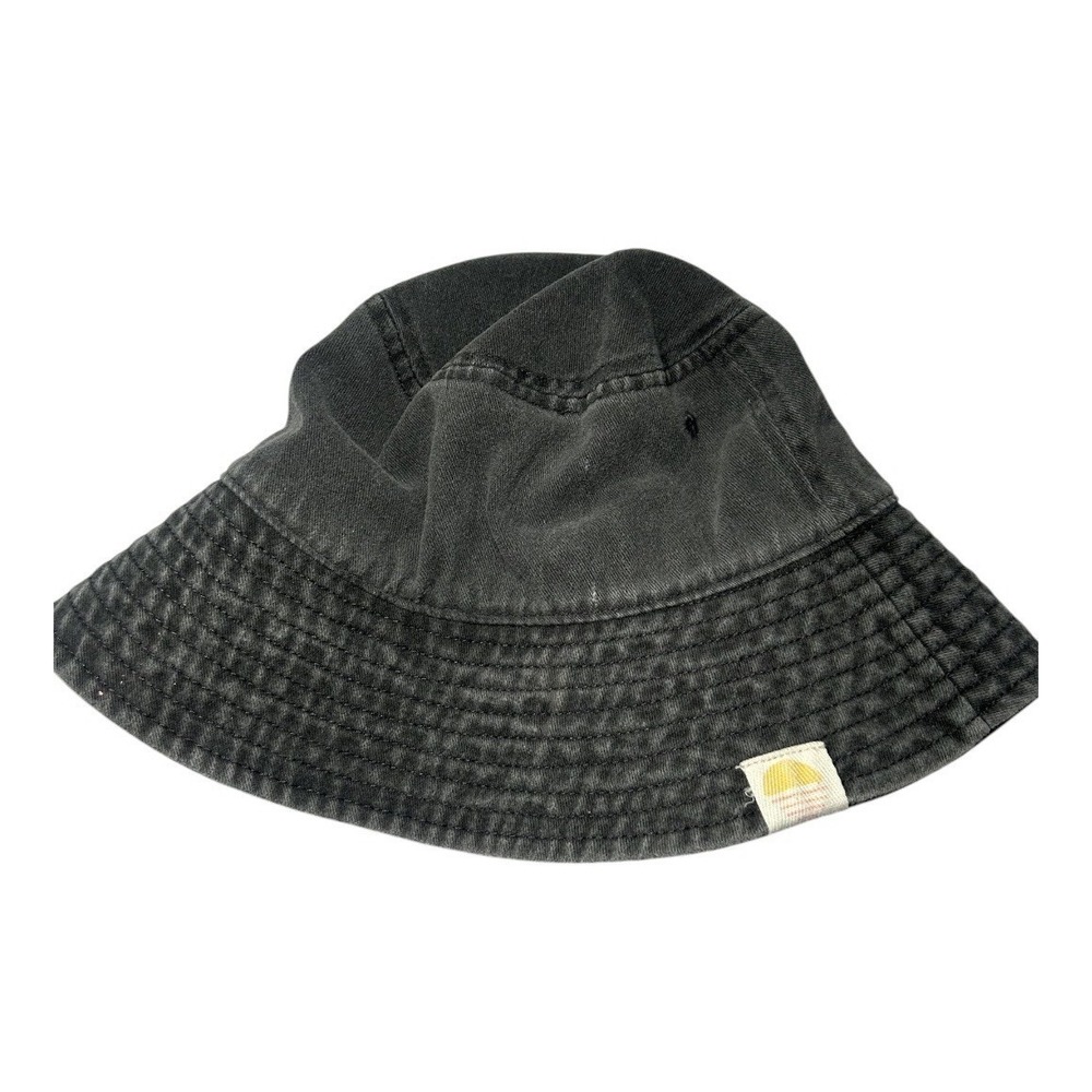 Kids Denim Black‎ Bucket Hat Summer Sun Pool Beach Lake Casual Retro